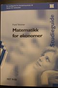 Matematikk for økonomer - MET 9100