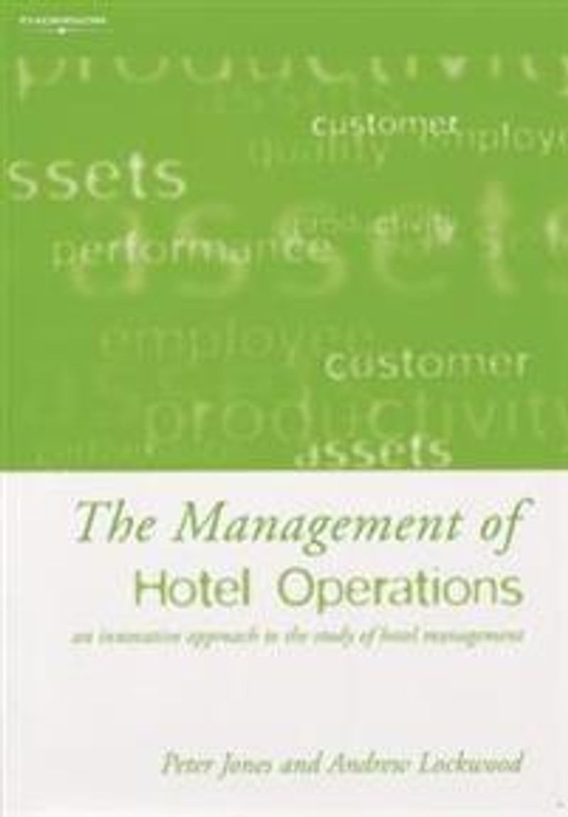 The management of Hotel Operations
