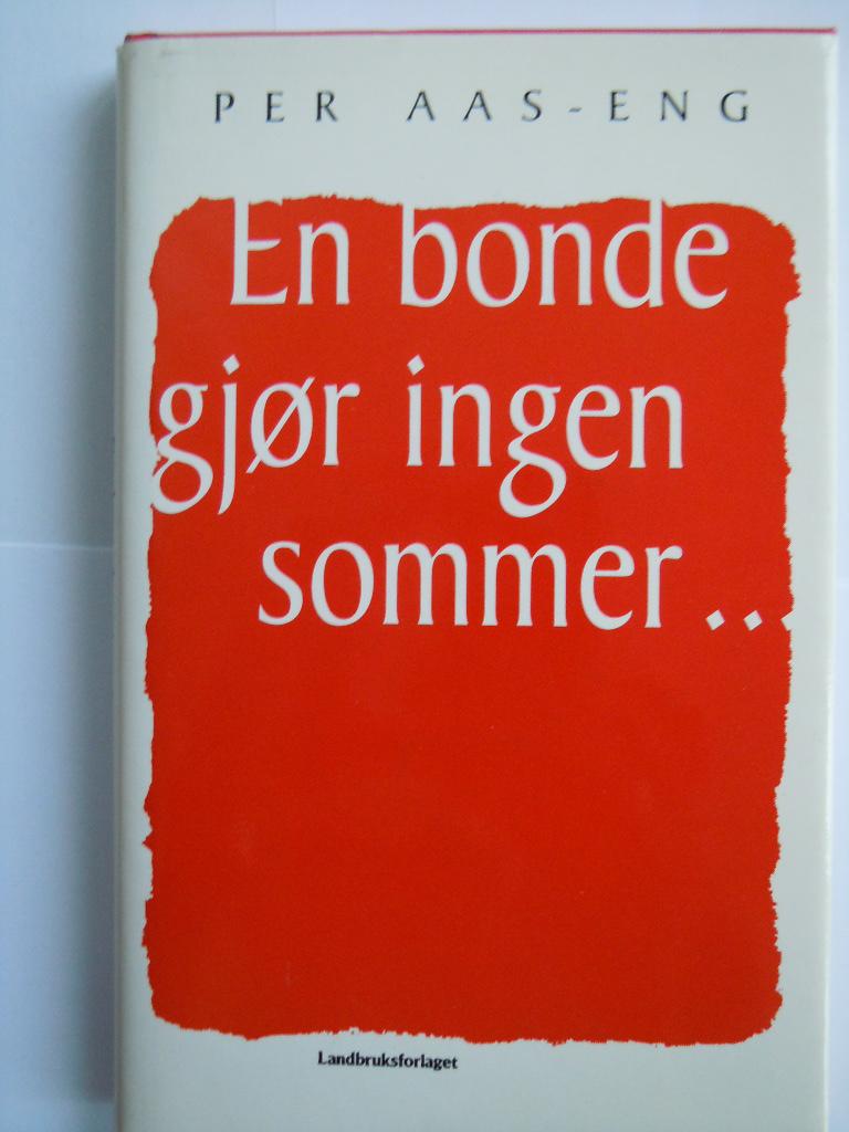 En bonde gjør ingen sommer