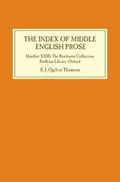 The Index of Middle English Prose