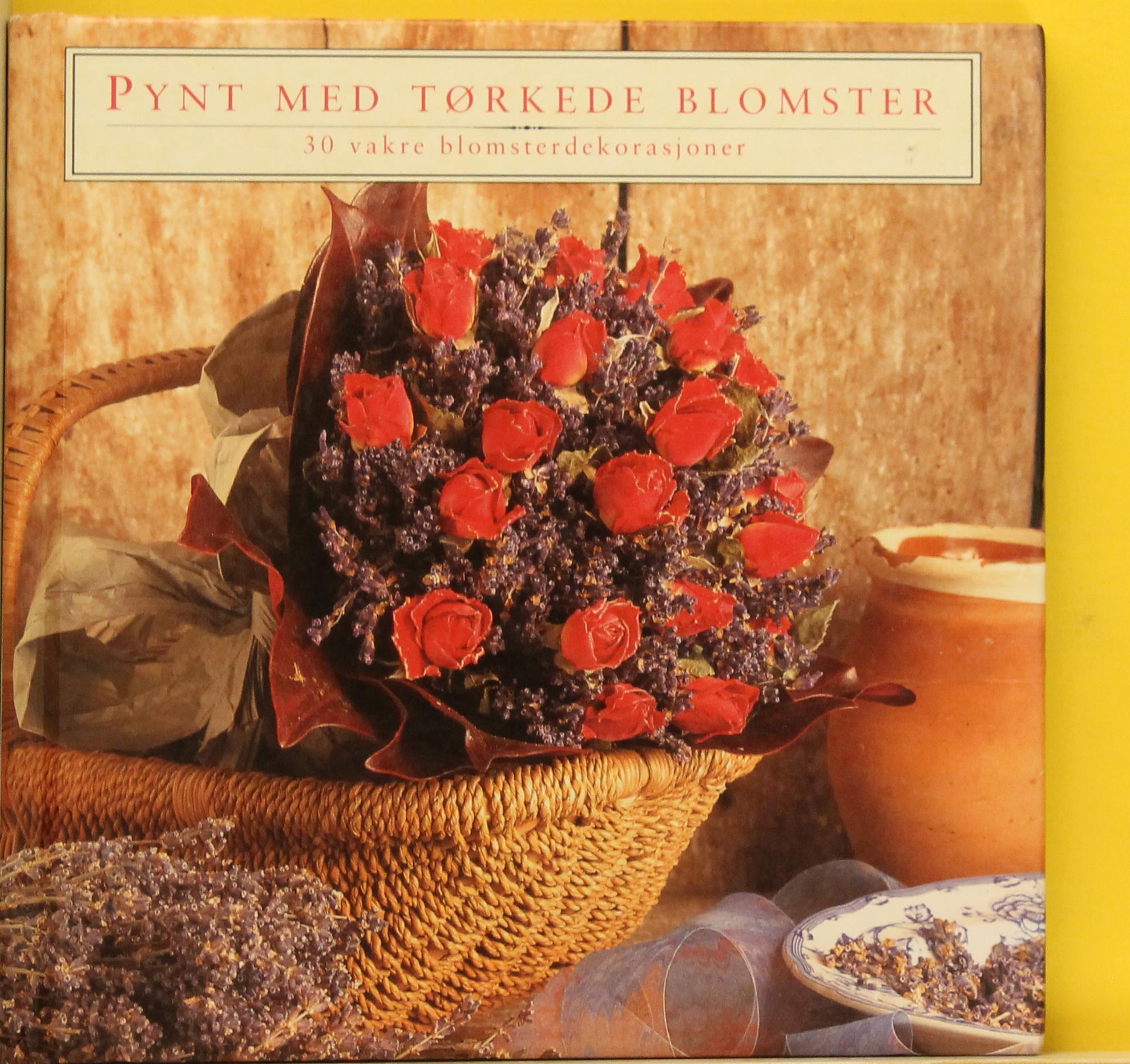 Pynt med tørkede blomster