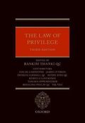 The Law of Privilege