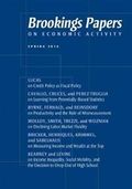 Brookings Papers on Economic Activity: Spring 2016