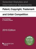 Patent, Copyright, Trademark and Unfair Competition, Selected Statutes, 2019