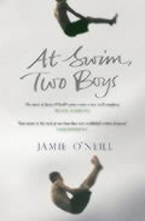 At swim, two boys