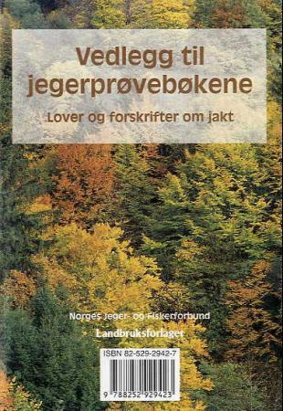Vedlegg til jegerprøvebøkene