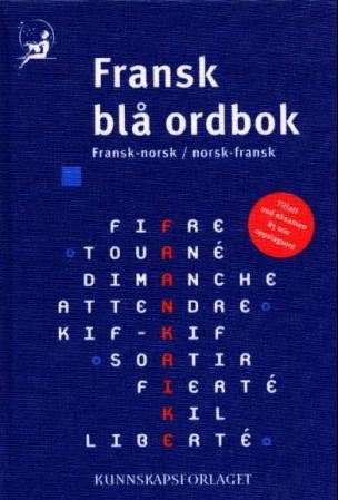 Fransk blå ordbok