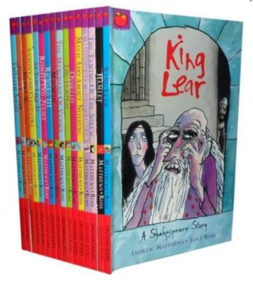The Shakespeare Stories 16 Book Box Set Collection