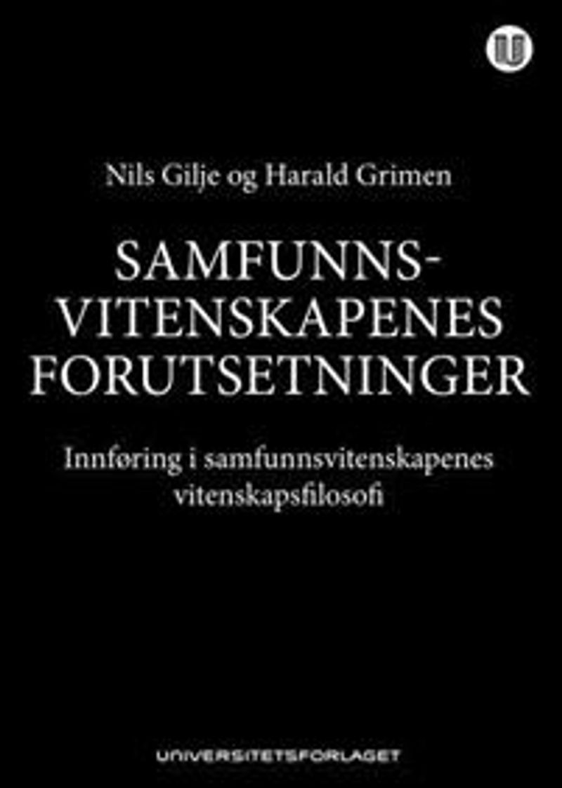 Samfunnsvitenskapenes forutsetninger