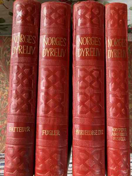 Norges dyreliv, 4 bøker