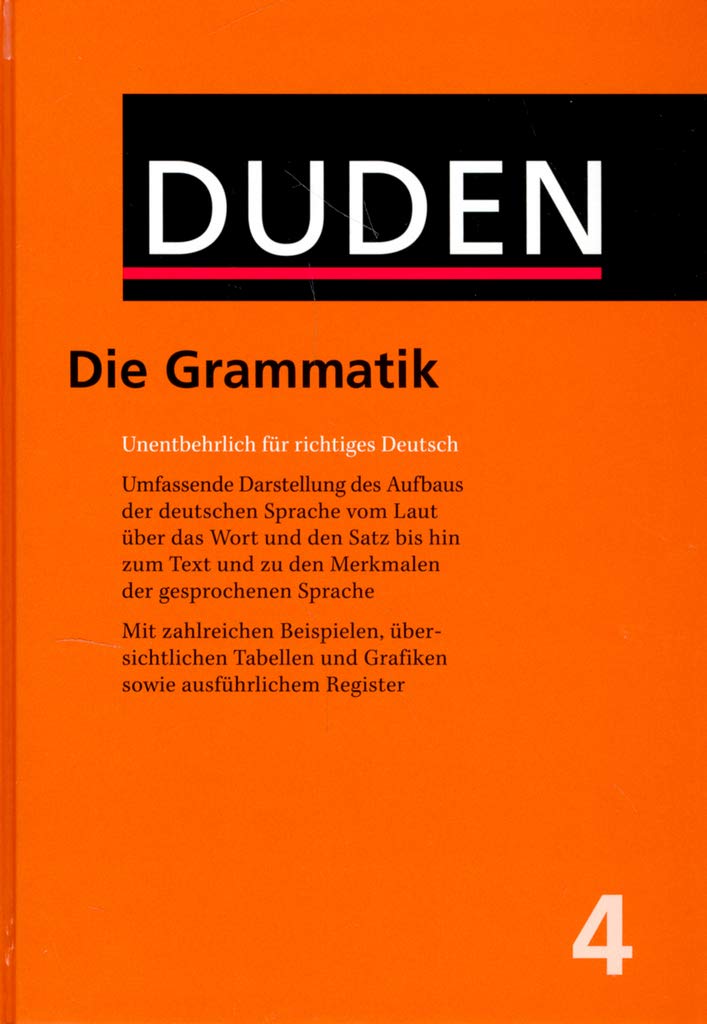 Der Duden, Band 4: Die Grammatik