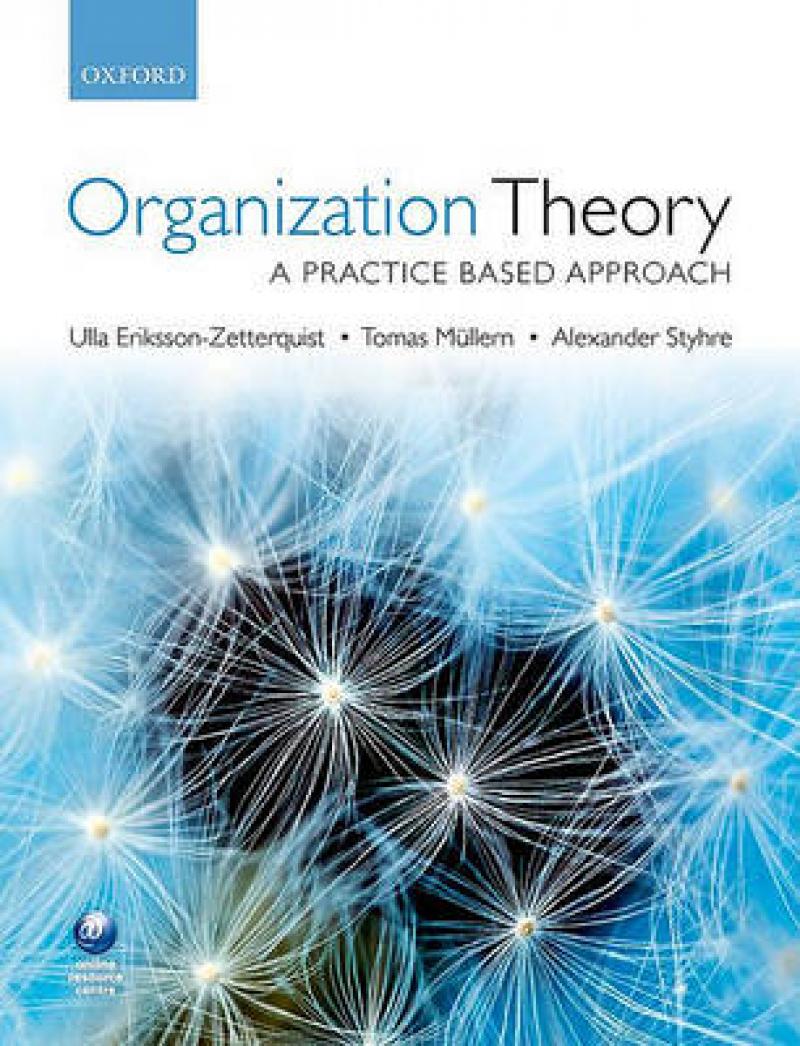 Organization Theory A PRACTICE BASED APPROACH