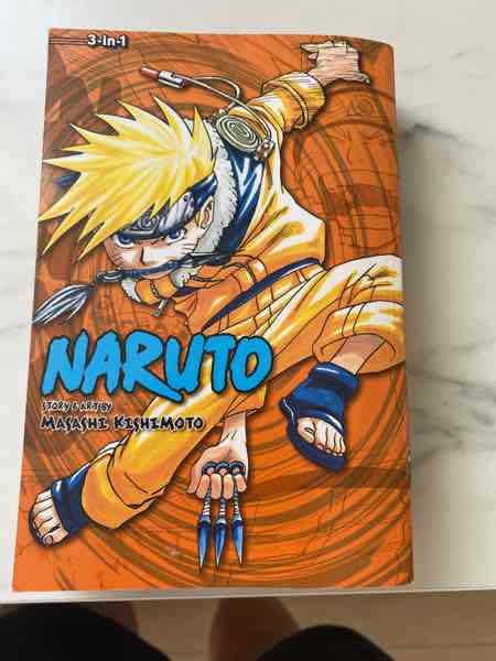 Naruto (3 in 1) Volum 2  / book 4-5-6