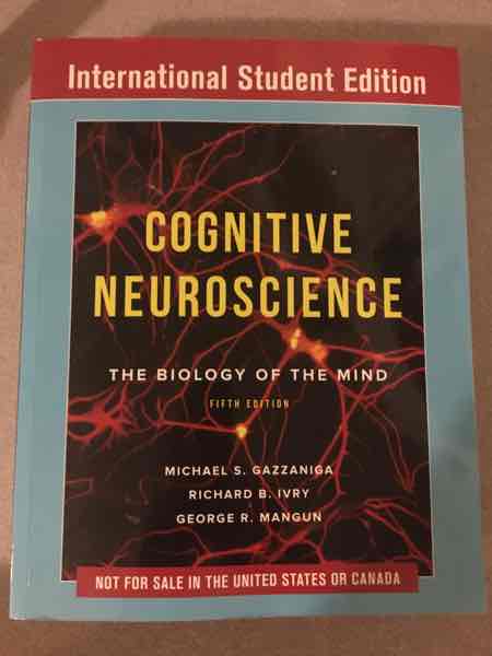 Cognitive Neuroscience
