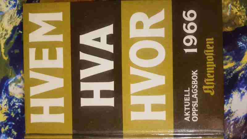 Hvem hva hvor 1966