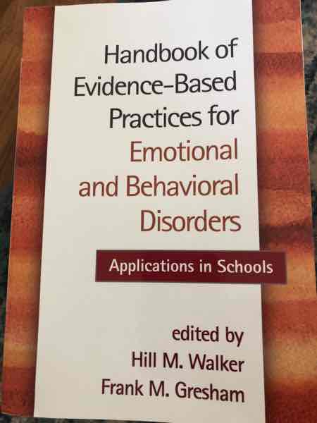 Handbook of Evidence-Based Practices for Emotional and Behavioral Disorders