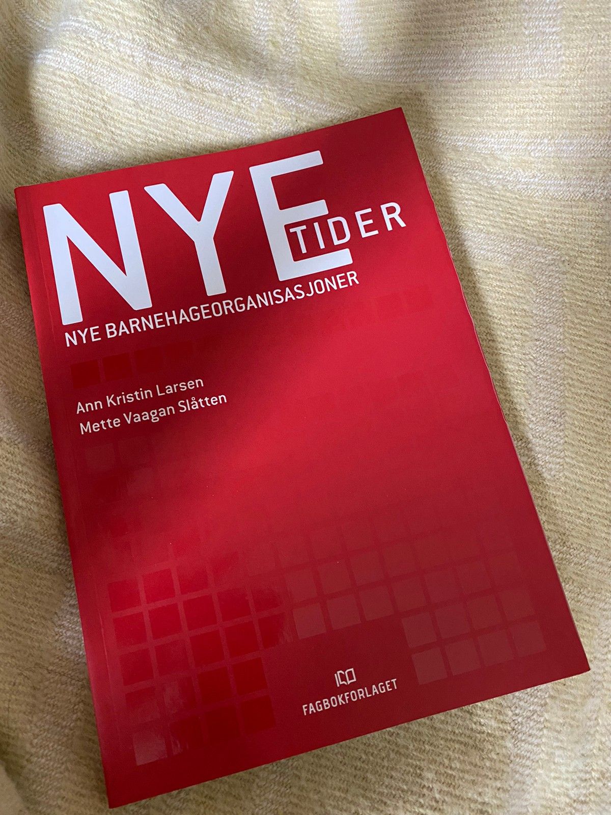 nye tider nye barnehageorganisasjoner