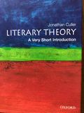 Literary Theory - A very short introduction
