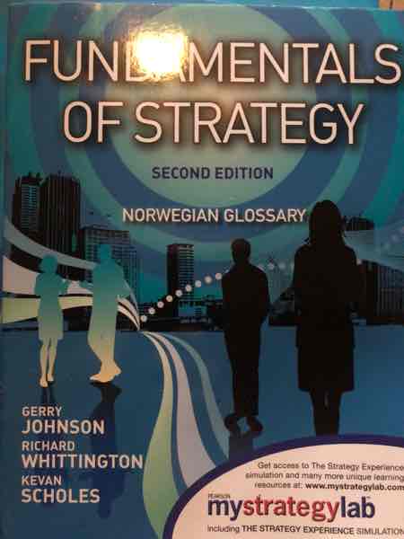 Fundamentals of strategy