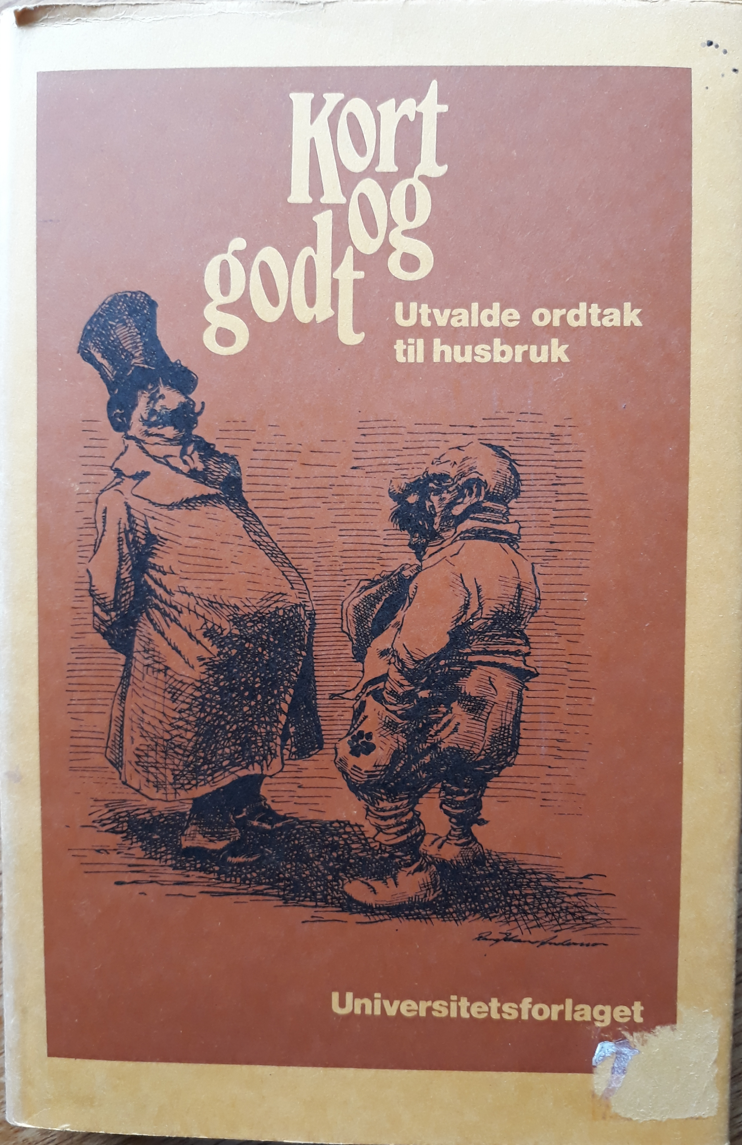 Kort og godt. Utvalde ordtak til husbruk