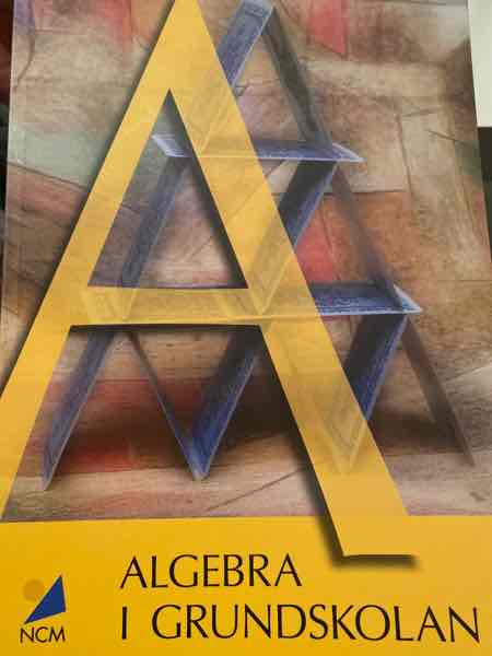 Algebra i grundskolan