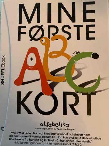 Mine første ABC-kort