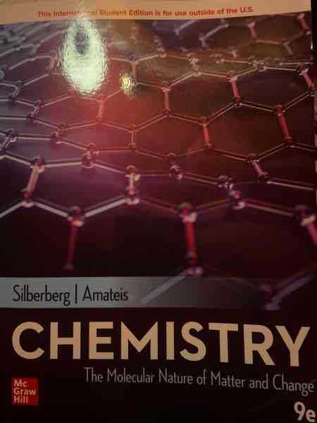 Chemistry the molecular nature of matter and change
