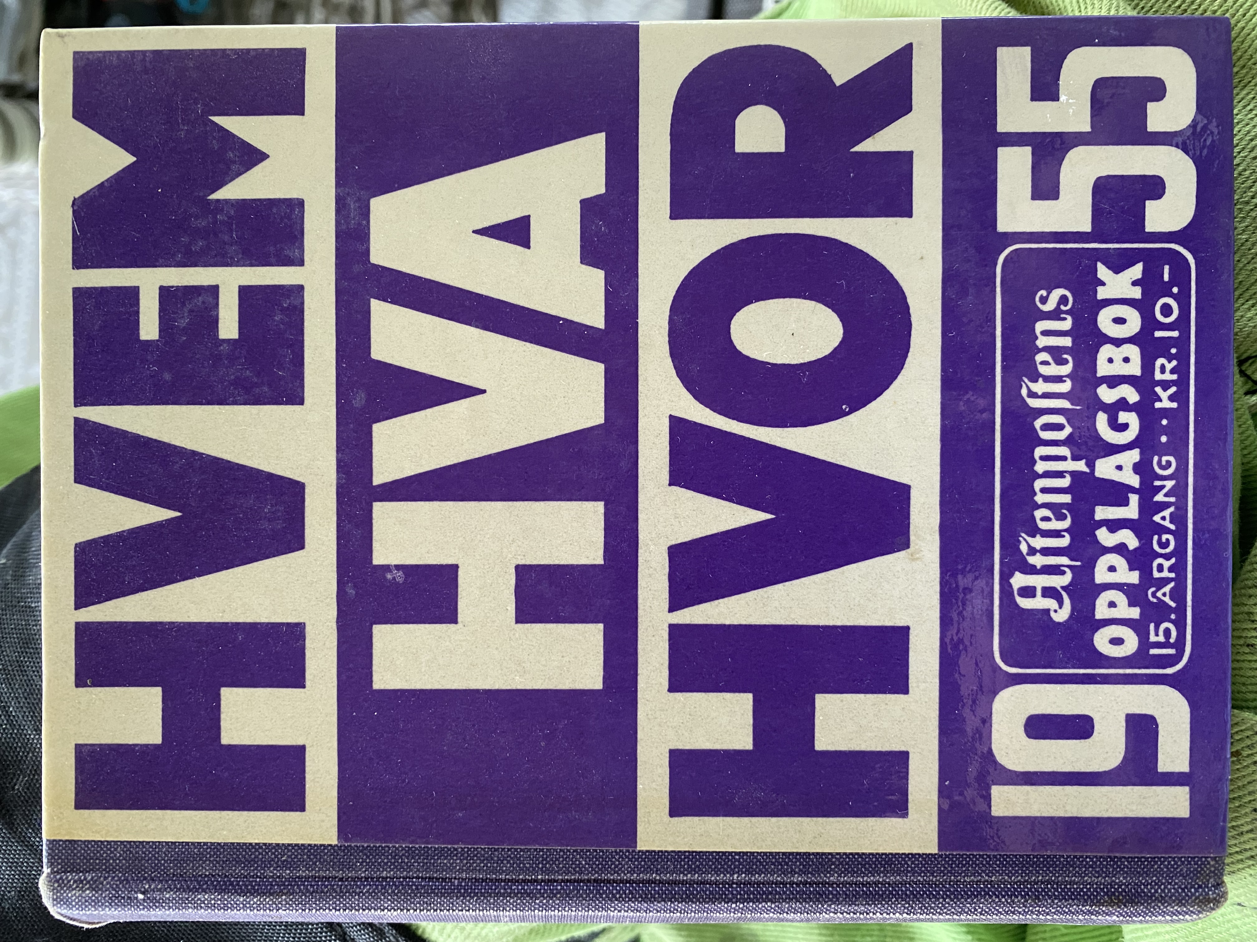 Hvem Hva Hvor 1955