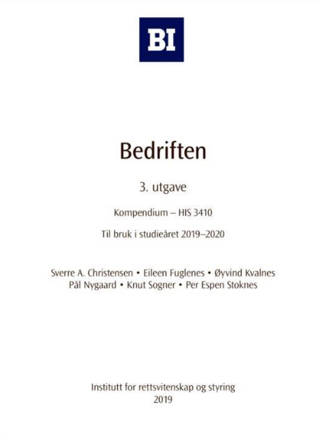 Bedriften