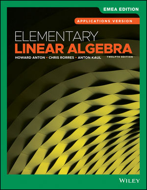 Elementary Linear Algebra Applications version