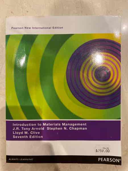 Indtroduction to Materials Management
