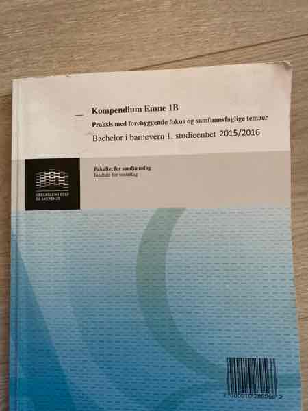 Kompendium emne 1 B