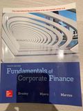 Fundamentals of corporate finance