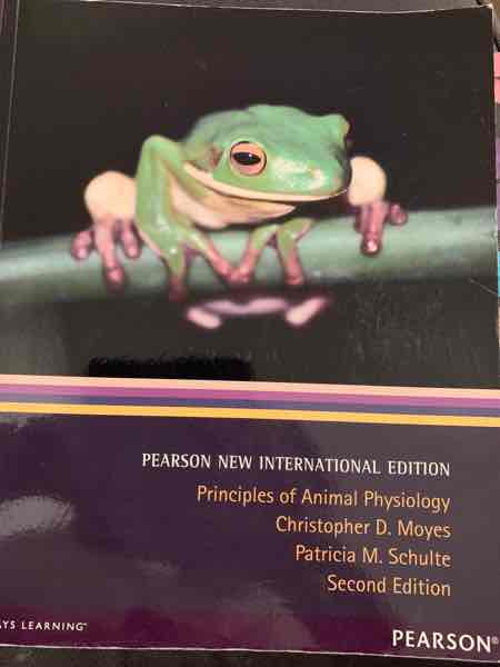 Principles of animal physiology