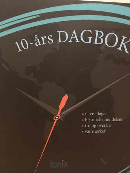 10-års Dagbok