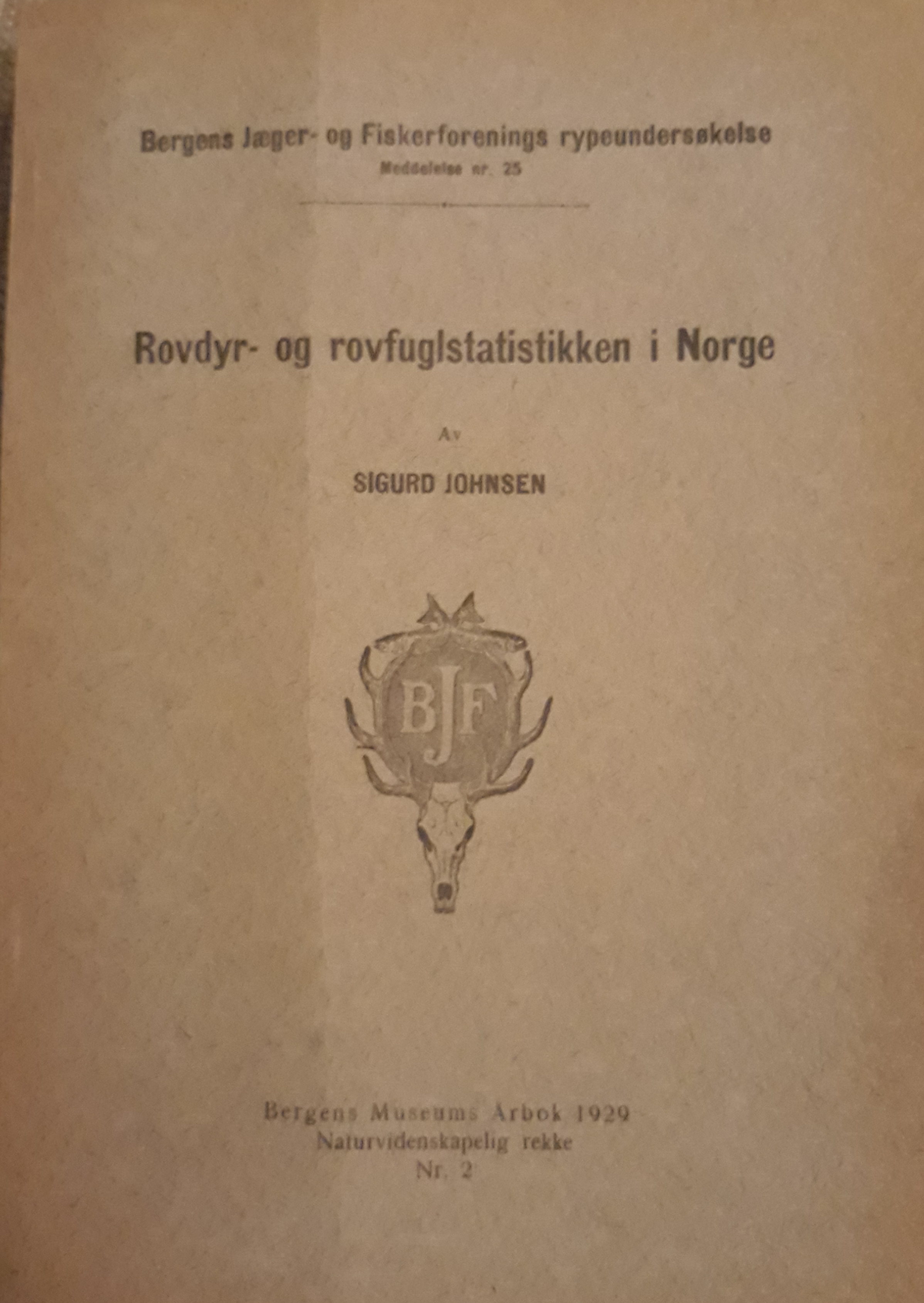 Rovdyr- og rovfuglstatistikken i Norge