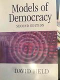 Models of Democracy