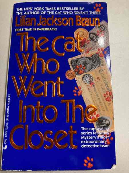 The cat who went into the closet
