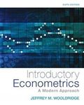 Introductory Econometrics: A Modern Approach 6e