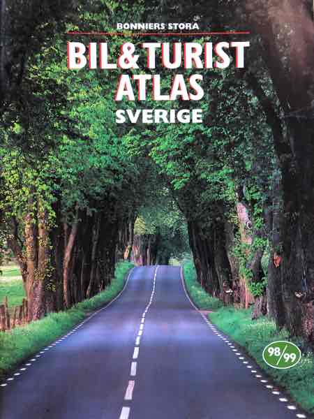 Bil & turist atlas Sverige 
