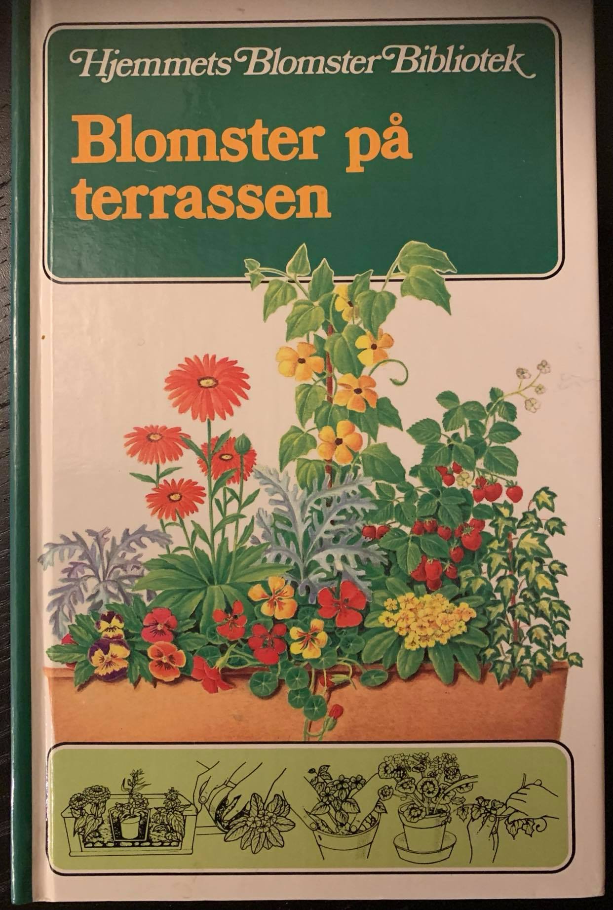 Blomster på terrassen