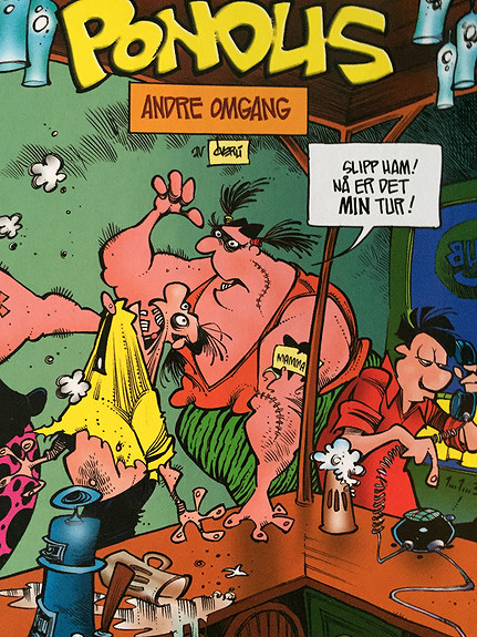 Pondus. Andre omgang. Signert med tegning