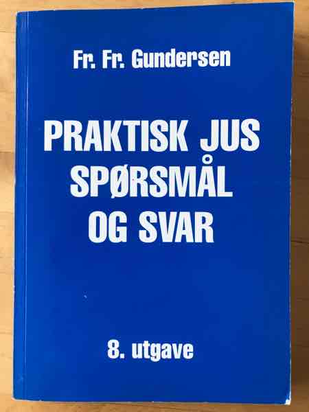 Praktisk jus spørsmål og svar 