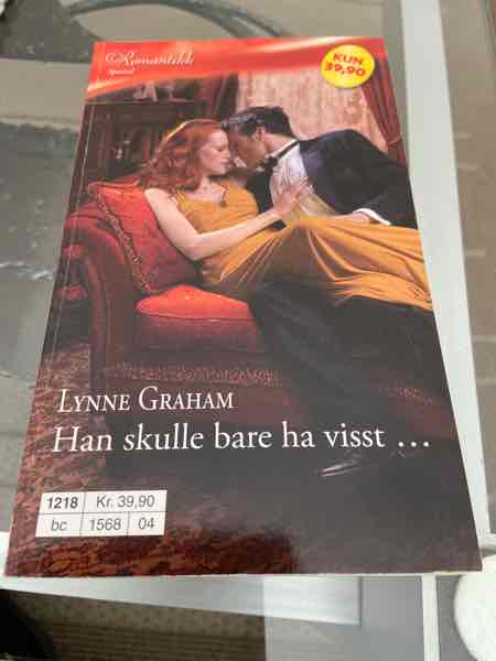 Han skulle bare ha visst..