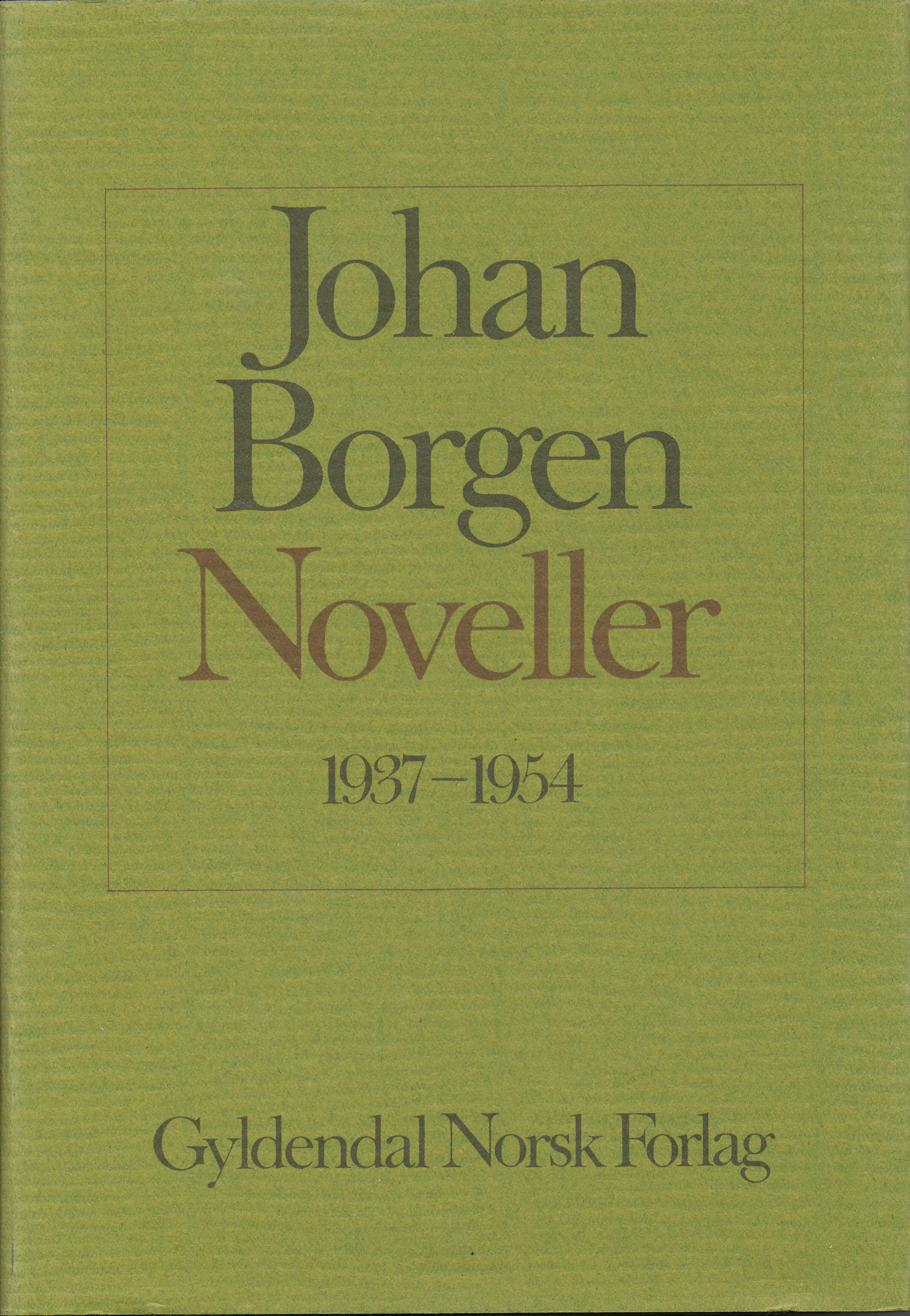 Noveller 1937-1954