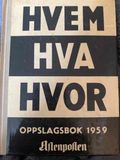 Hvem hva hvor 1959