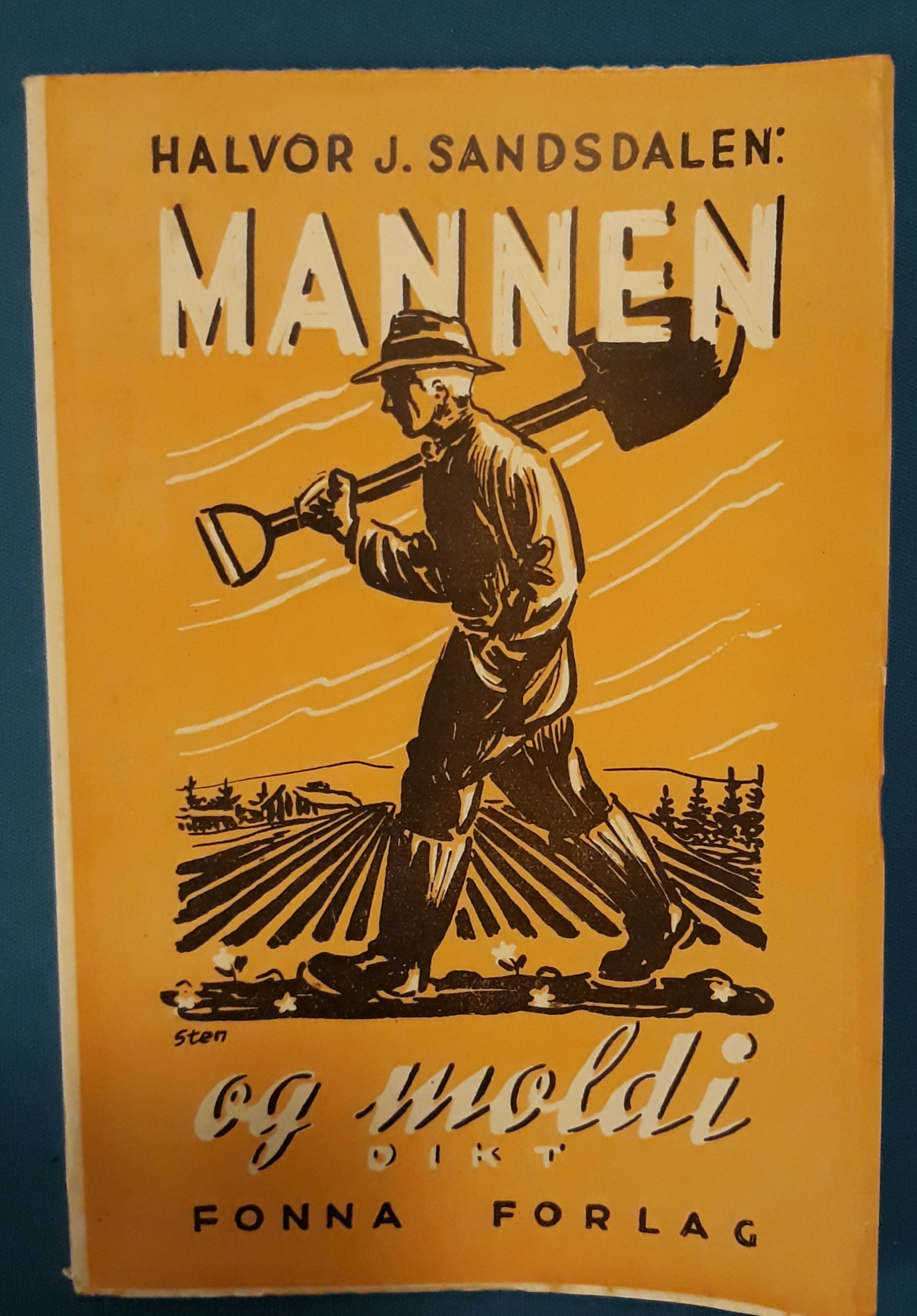Mannen og moldi. Dikt