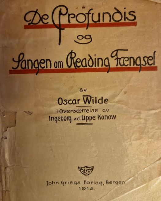 De Profundis og sangen om Reading fængsel