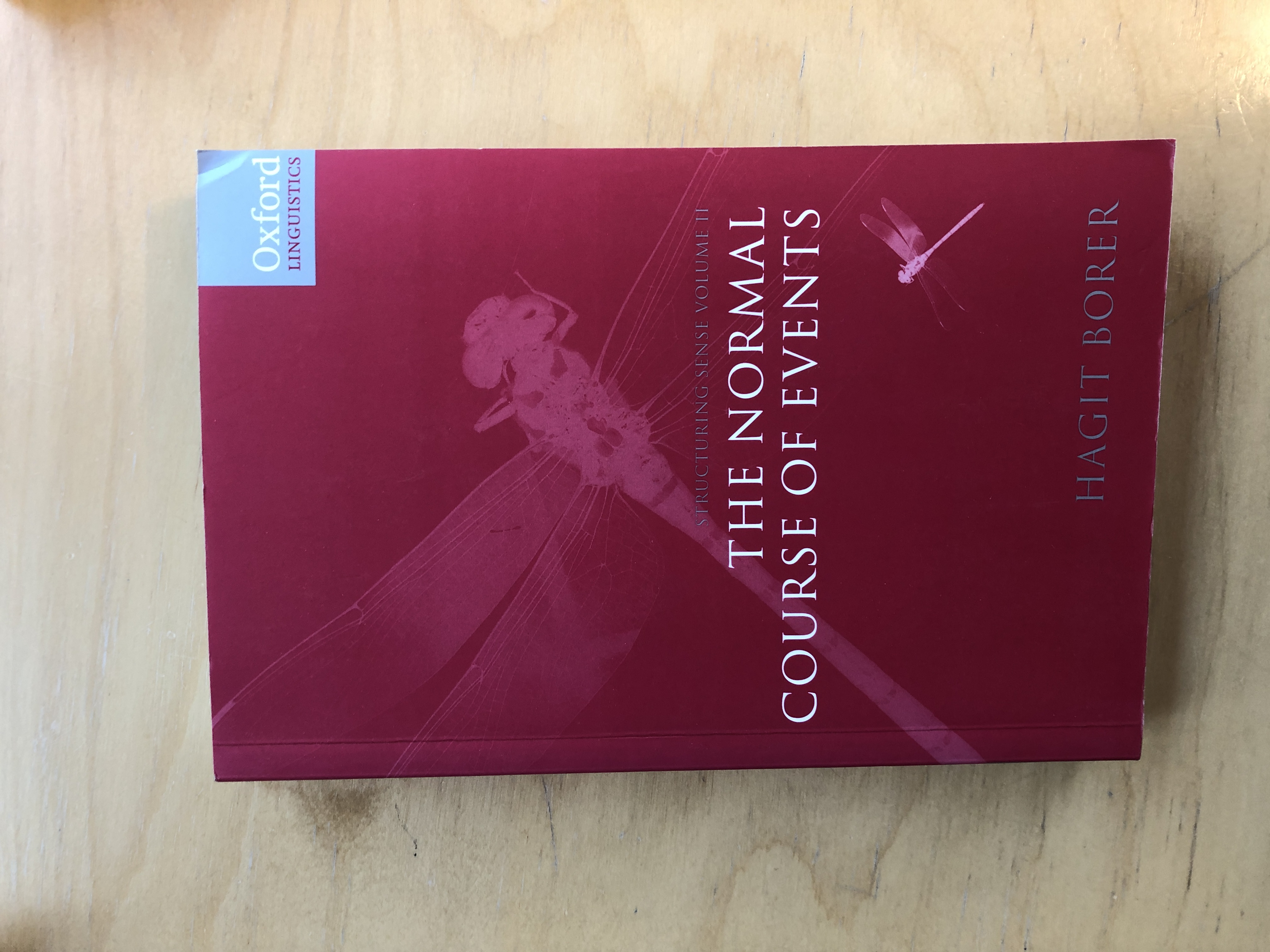 Structuring sense. Volume II. The normal course of events.