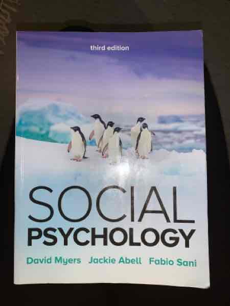 Social Psychology